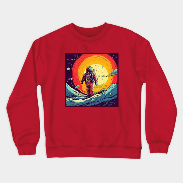 Cosmic Adventurer Crewneck Sweatshirt by Star Scrunch